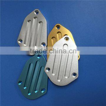 Customized aluminum cnc parts anodized as iphone surface