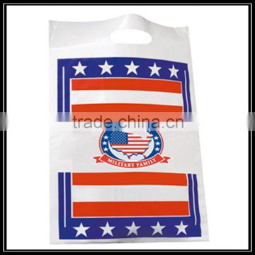 New Products Gravure Printing Die Cut Handle Colorful Plastic Shopping Bag                        
                                                Quality Choice