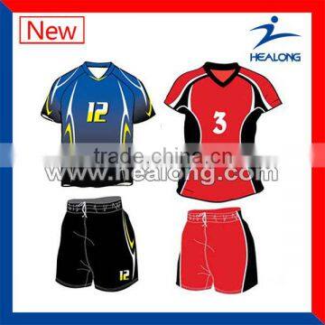 sublimation printing volleyball apparel with wholesale