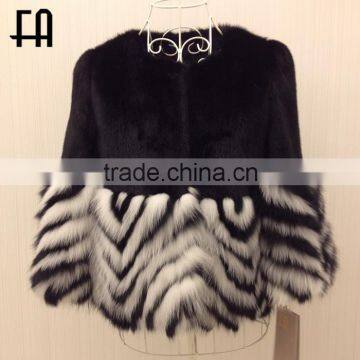High Quality 100% Real Fur Mink Coat