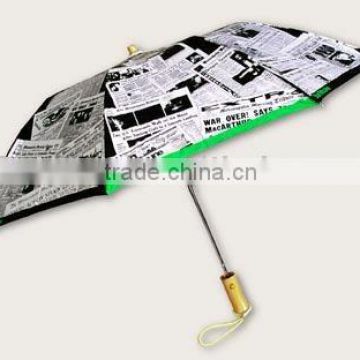 2 Fold Auto Open Golf Umbrella