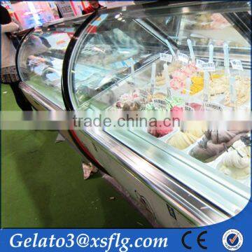 Ice Cream & Gelato Display Freezer - 12 x 5L Containers