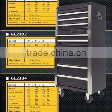Seven Drawers Steel Tool Box Garage Car Repair Tool Trolley photo-2