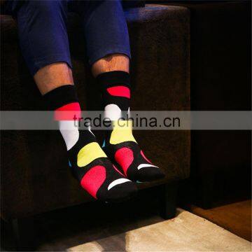 Wholesale 2016 Fashion mens high quality knitted socks