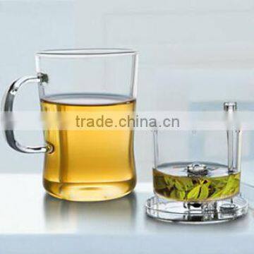 New Arrival ! "SAMADOYO" 400 ML High-grade Office Drinking Glass Cup For Making Tea