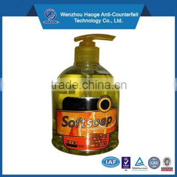 Shrink sleeve label for plastic bottle, adhesive pvc shrink wrap bottle label