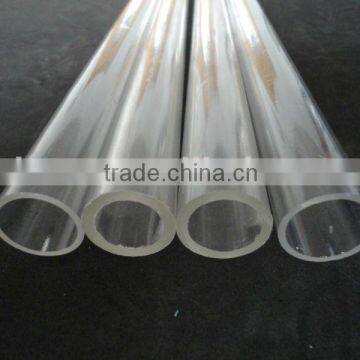 plexiglass tube /clear acrylic tube with lids and cover /pmma tube with cover