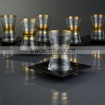 12 Pcs Glass Tea Set