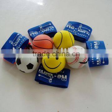 wrist rubber ball