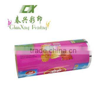 customized printed plastic potato chips packaging film