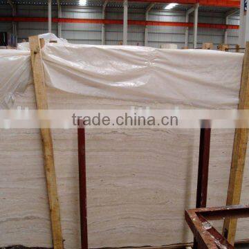 Natural turkey Super White Travertine Slab