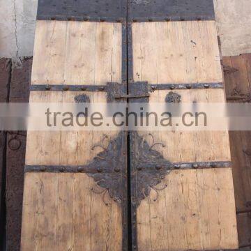 Chinese antique soild wood carving door