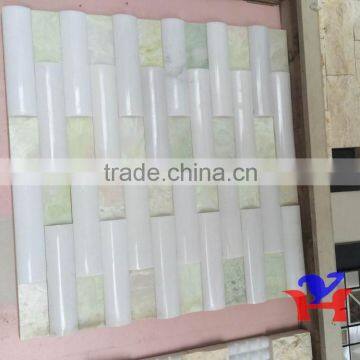 white onyx mosaic