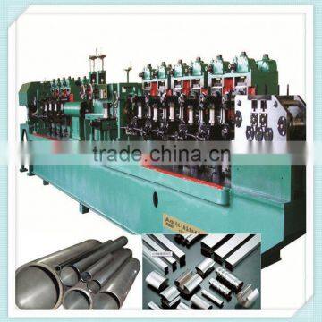 Steel pipe and steel surface tube machine