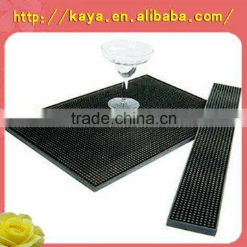 Anti-slip durable soft pvc bar spill mats