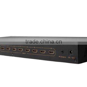 8x2 Hdmi Switch Splitter With RS232 , IR and Digital Audio Output photo-3