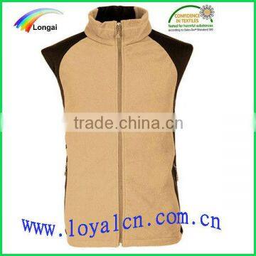 man polar fleece vest & fashion man fleece vest