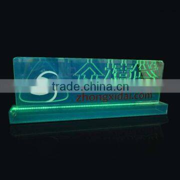Acrylic Ice Sculpture Custom Acrylic Led Edge Lit Sign Ice Sculptures for Parties photo-6