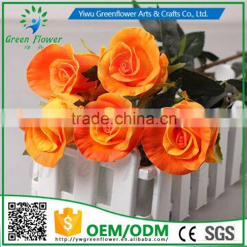 Greenflower 2016 Wholesale Real Touch Latex PU China Artificial Flowers Rose for Wedding Decoration photo-2