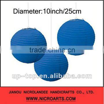 New fashionable blue paper lantern!2012 Best-seller!!!