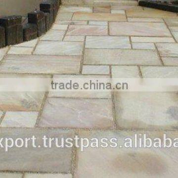 Rainbow Sandstone Blocks & Slabs photo-4