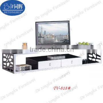 luxury furniture glass top TV stand TV-818#