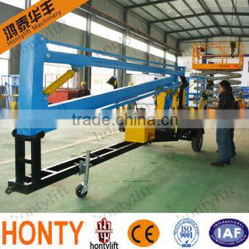 Professional design 200kg Diesel Engine/Battery Type Folding Arm genie boom lift