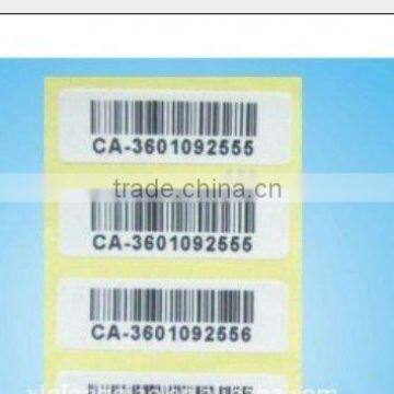 all kind of hign quality barcode self-adhesive labels /for price and instruction