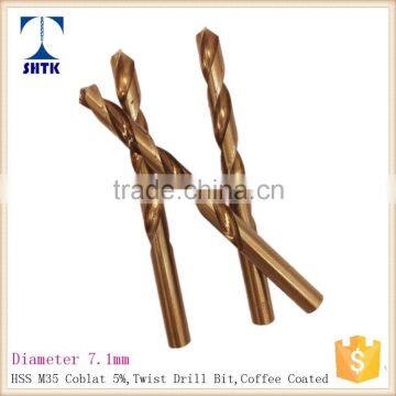 M35 Cobalt, Factory Direct Supply, Drill Bit, Twist Drill Bit Dia 7.1mm photo-2