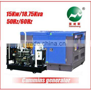 15kva Silent Generator Set Powered by Weifang 2100D (Chinese Best Engine)