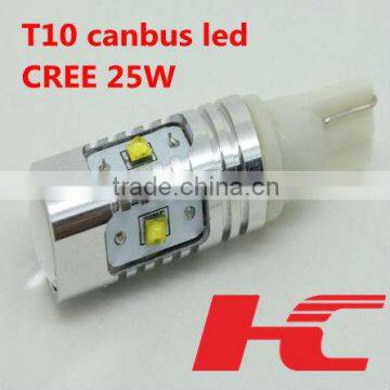 New Design 25W t10 w5w led canbus