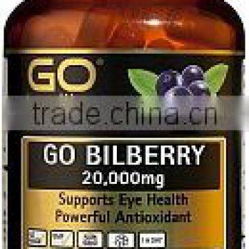 GO Healthy GO Bilberry 20,000mg Capsules 60