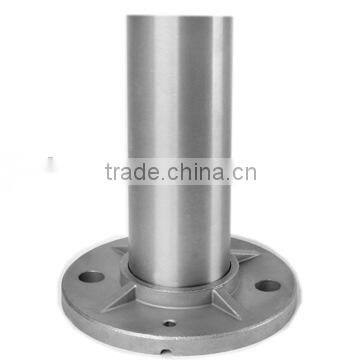 Stainless steel railing post/inox stair railing/foot rail/gelander preise