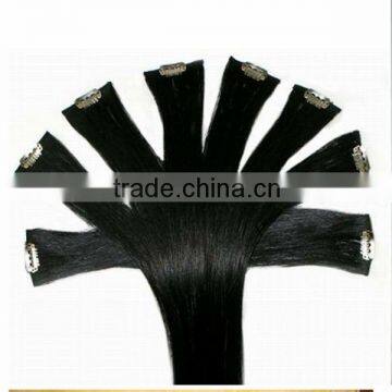 Wholesale Virgin Brazilian Clip in Hair Extensions Virgin Hair Made in China