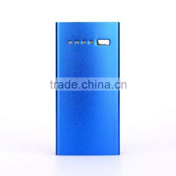 slim design portable power bank high capacity metal power bank