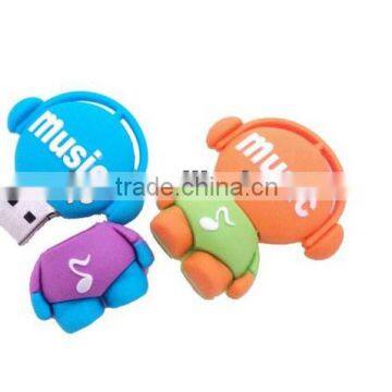 Cut Music Man Shape USB Flash Drive for Promotional Gift