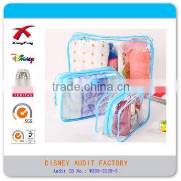 Made in China transparent PVC cosmetic pouch