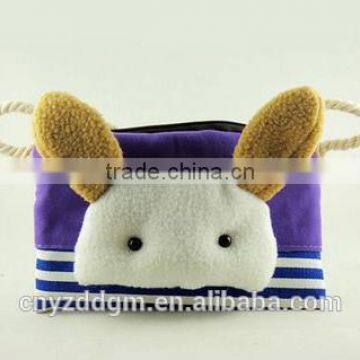 Lovely Girls' Handmade Animal Plush Small Bag/plush Pencil Bag photo-2
