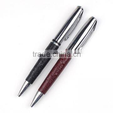 2016 office and school wholesale promotional ball pen with logo print metal cheap promotional ball pen for promotion