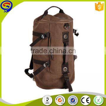 2016 New Trendy Vintage Waxed Canvas Backpack