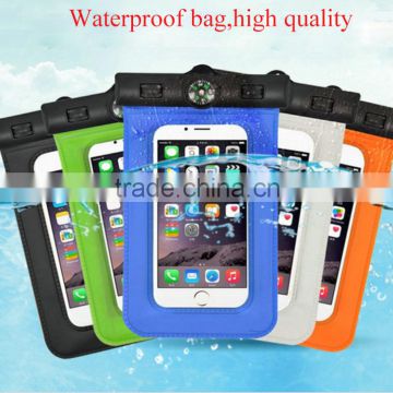 Universal waterproof phone bag for iPhone with armband, reliable and durable waterproof mobile pouch