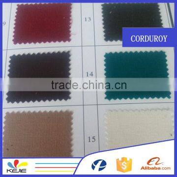 Alibaba China manufacturers offer cotton dyed corduroy fabric sectional sofa