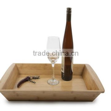 Plain bamboo food tray from China