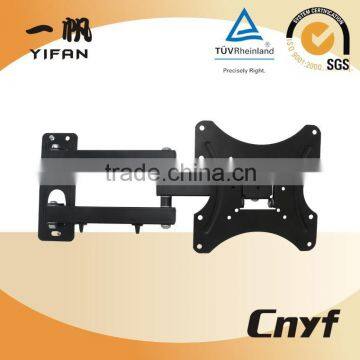 Cantilever swiveling metal LCD TV wall mount for 10-42 screen