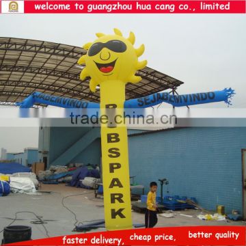 Custom made inflatable sun sky dancer , advertising air dancer for promotion