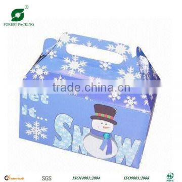 GABLE CHRISTMAS PACKAGING BOX