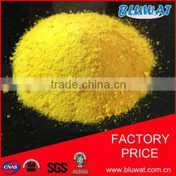 Yellow solid powder polyaluminium chloride (pac)