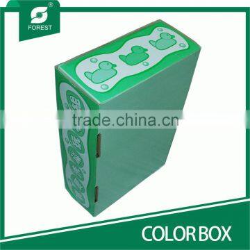 FLAT PACKING FOLDED SMALL COLOR PAPER BOXES FOR PACKAGING photo-3