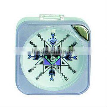 Plastic Square Shape Table Alarm Clock Wake up Laght Alarm Clock photo-3