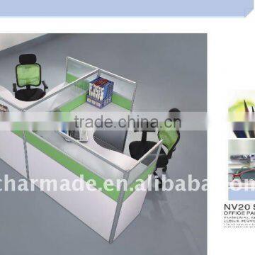 Stylish Modern Design NV20 Series Office Glass Partition Easy Assemble Quality Choice